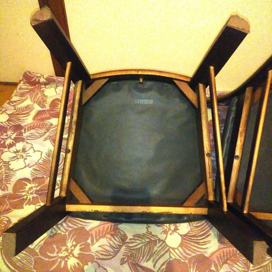 美品◎【karimoku】カリモク ダイニングチェア 2脚セット 木製モダン