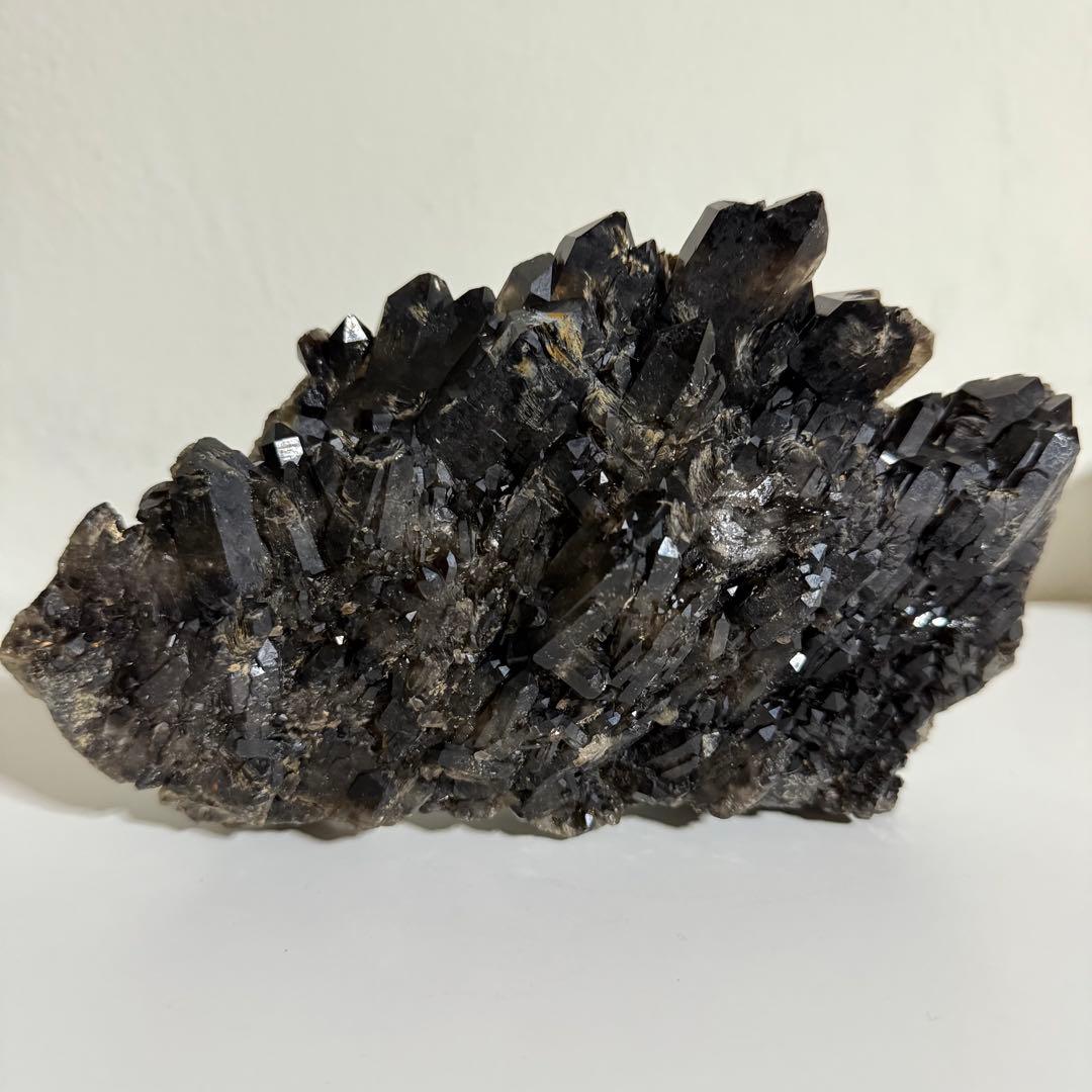 1.3 kg! モリオン クラスター　原石　天然石　パワーストーン　魔除け