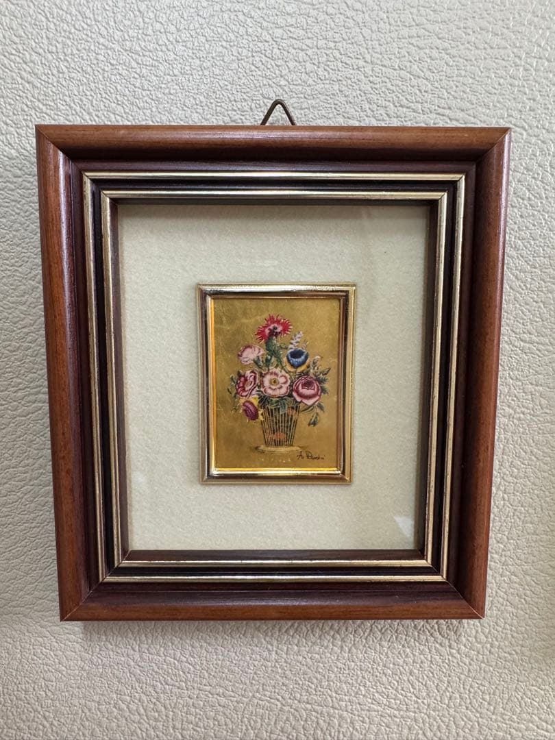 アンティーク　ヴィンテージ　飾物　置物　オブジェ　ORO FOGLIA 3点