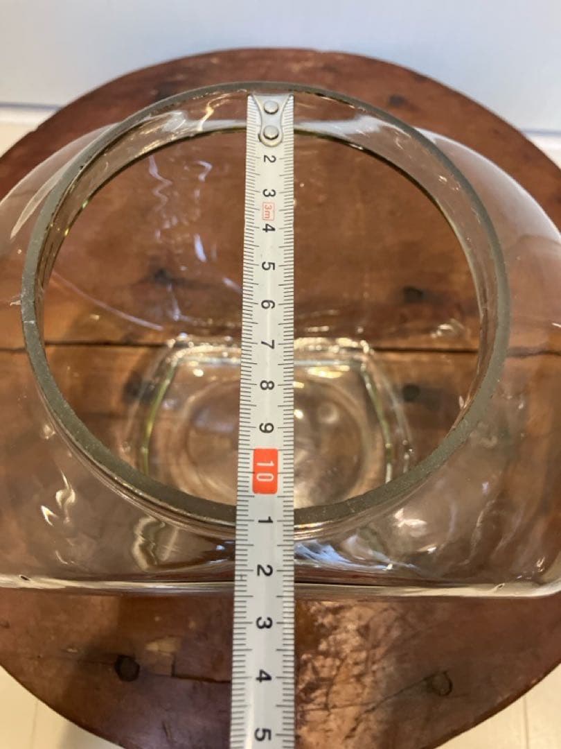 ゆらゆら感抜群！当時物のパイン製菓[パインアメ]の駄菓子瓶◇昭和レトロ◇古道具