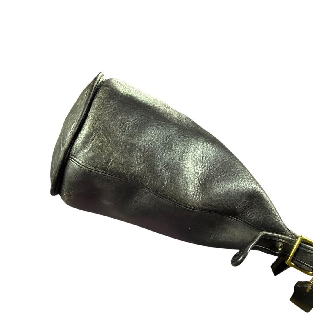 オールドコーチ ショルダーバック バケツバッグ型 USA製　グラブタンレザー