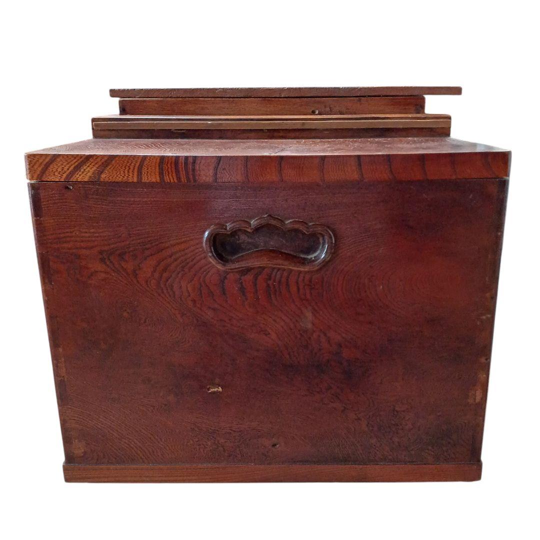 送料込み☆アンティーク【長火鉢/囲炉裏】木製