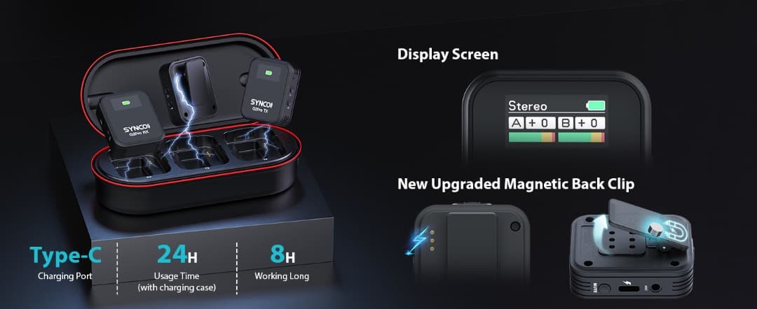 Synco G2A2 Pro ワイヤレスマイク (新品未開封）