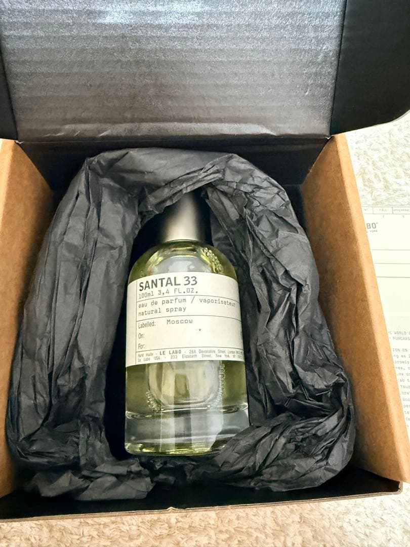 香水(ユニセックス) LE LABO SANTAL 33 100ml