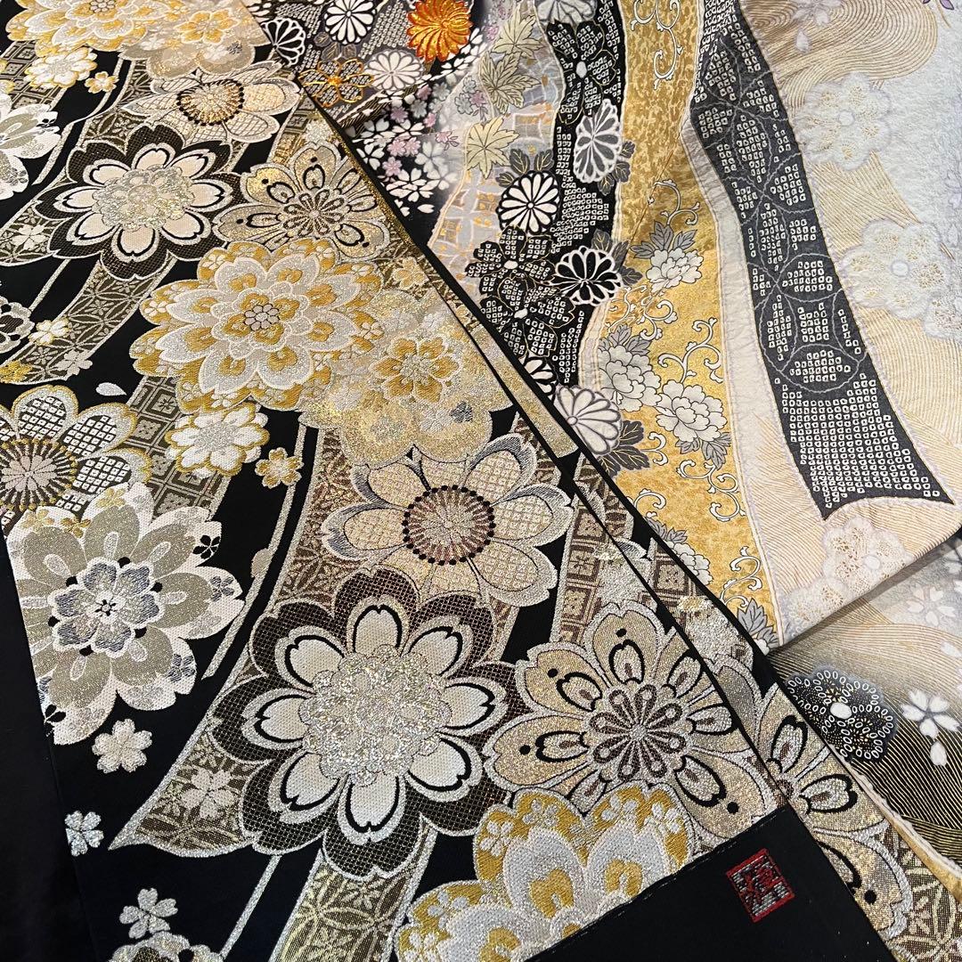 ◾️振袖フルセット■豪華絞り刺繍■熨斗■古典■成人式振り袖■振袖一式