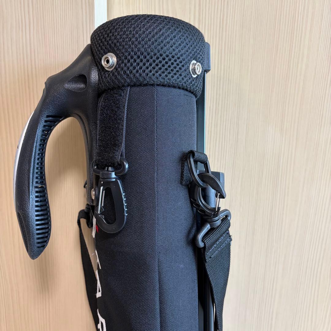 PEARLY GATES スタンドバッグ ブラック