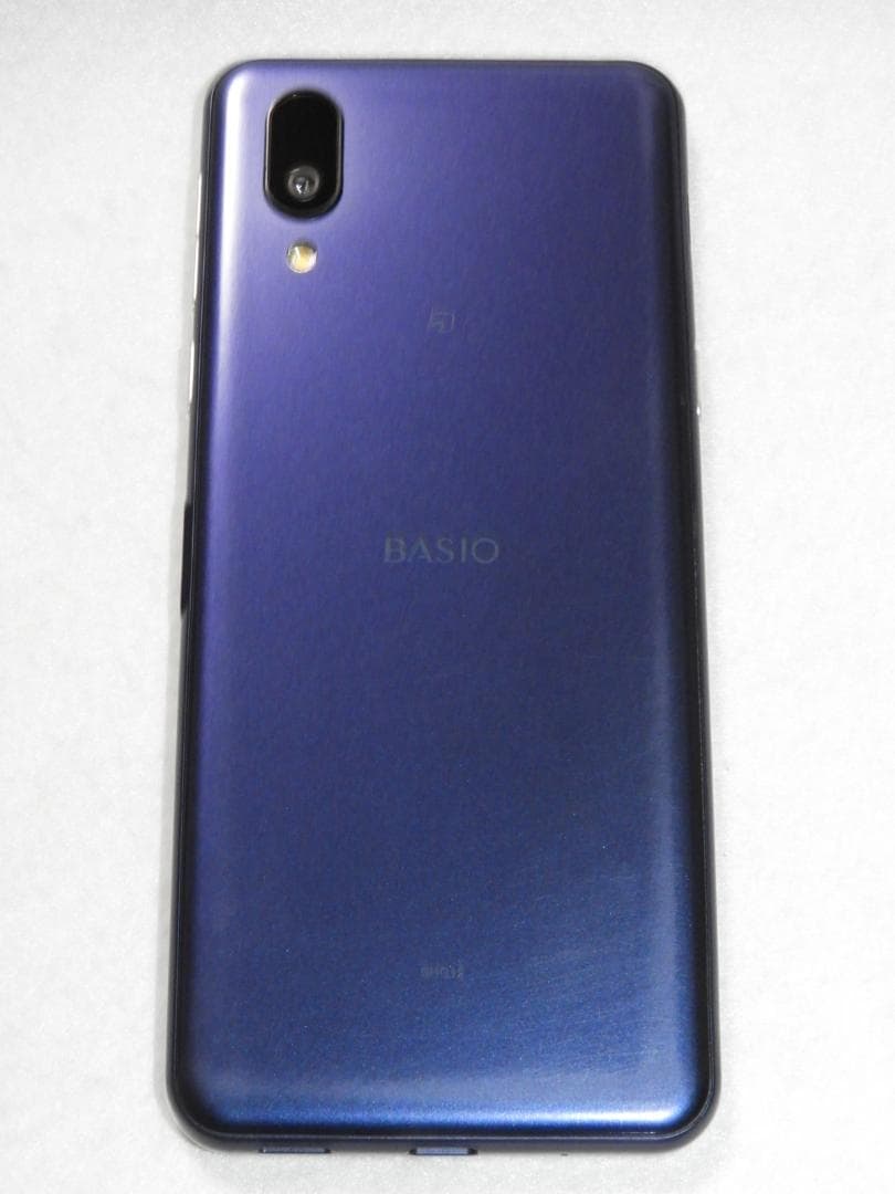 SHARP BASIO active2 au SHG12 ブルー SIMフリー