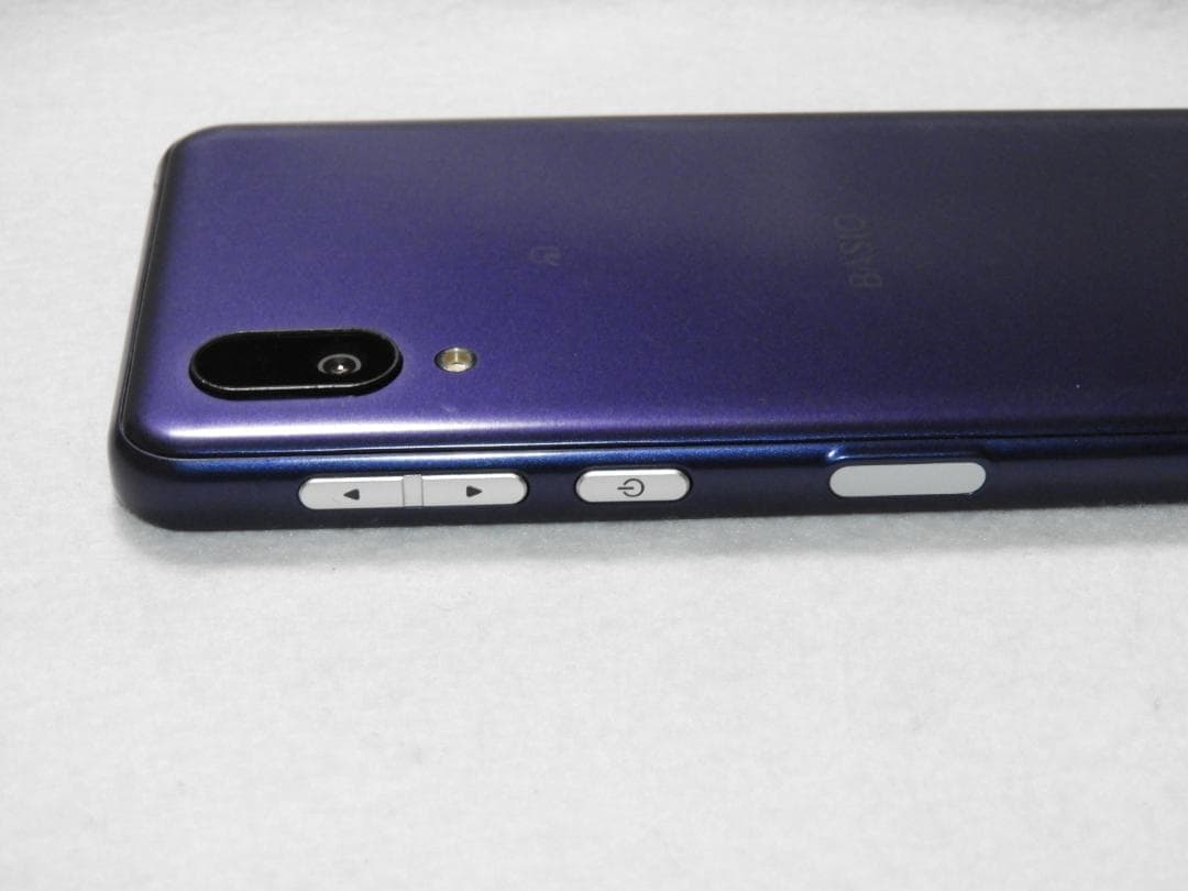 SHARP BASIO active2 au SHG12 ブルー SIMフリー