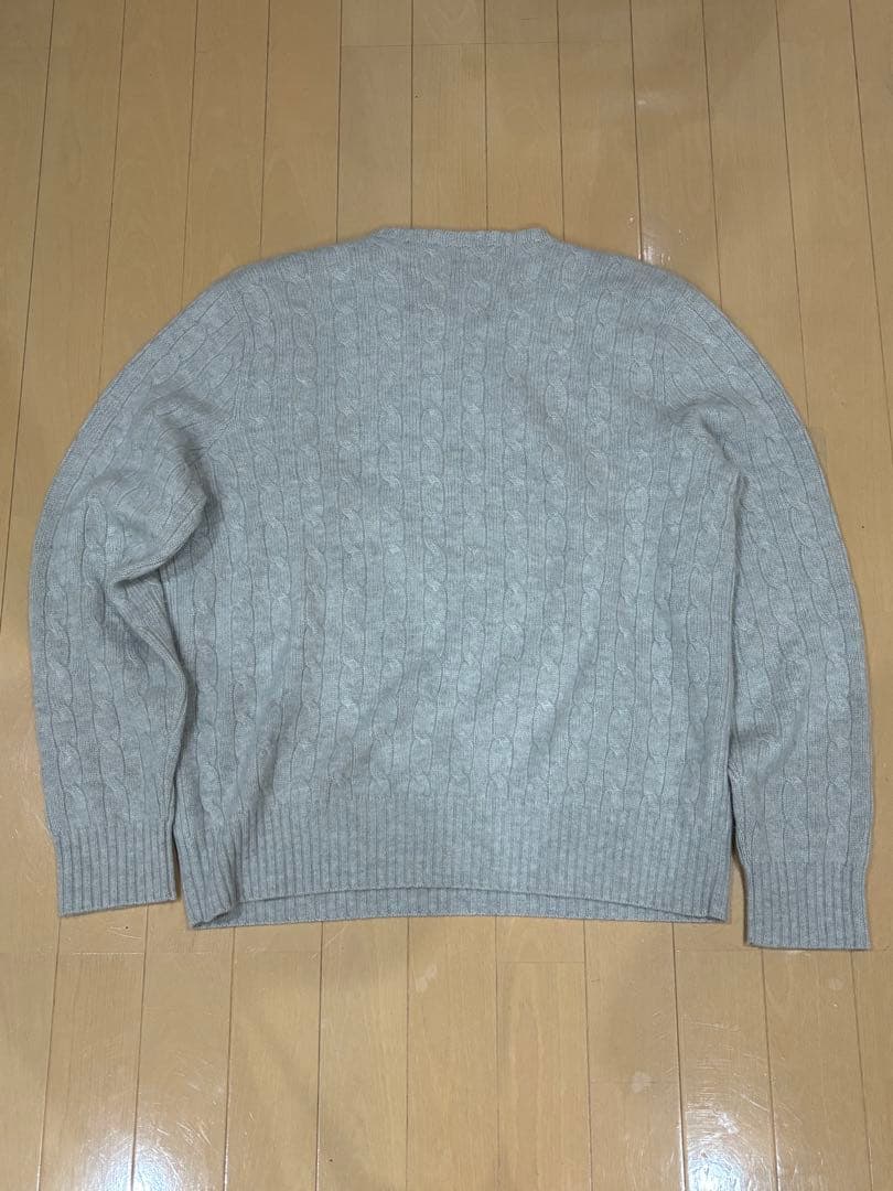 Polo by Ralph Lauren カシミヤケーブルニット　ハルキ着用