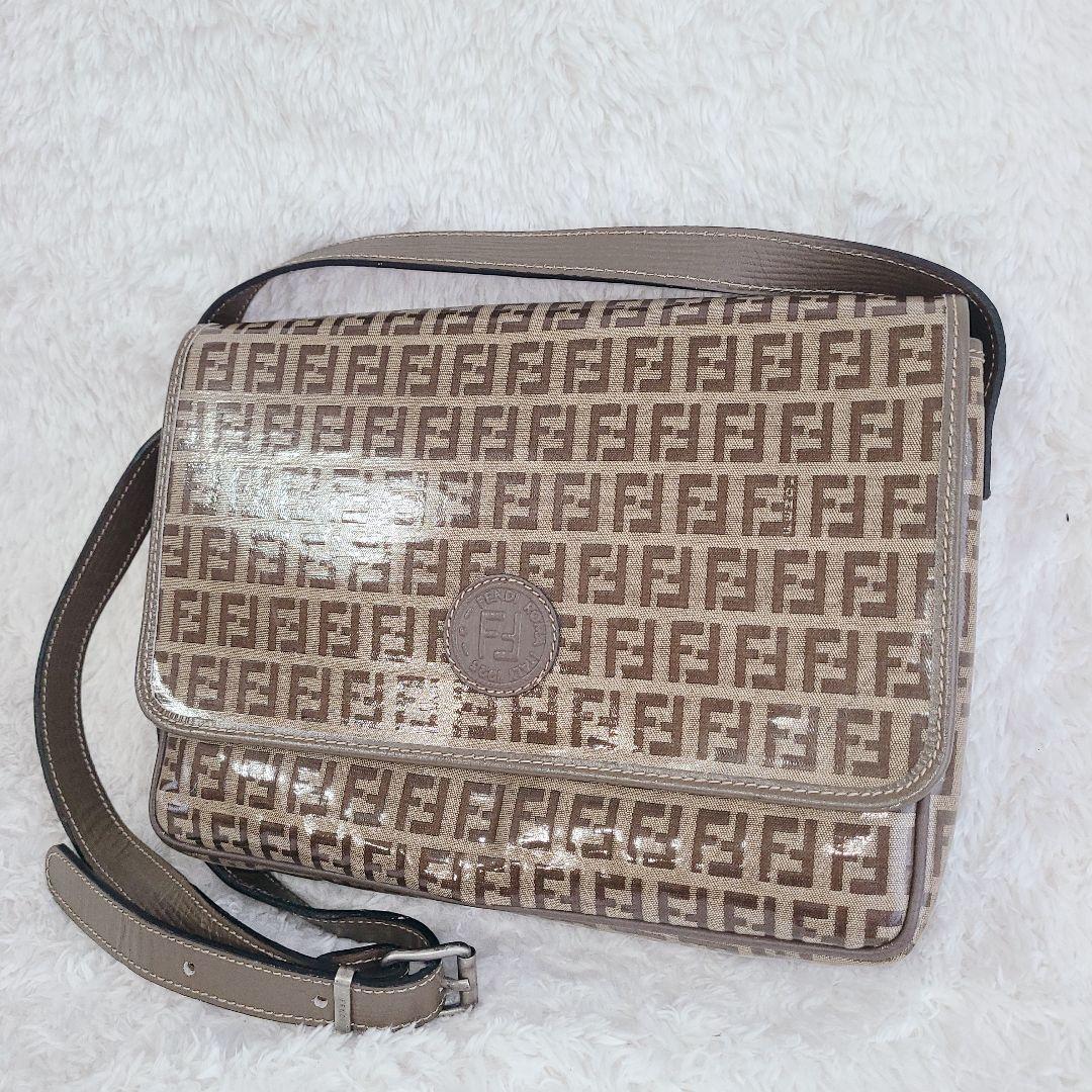 未使用 激レア ヴィンテージ フェンディ ズッキーノ ショルダーバッグ