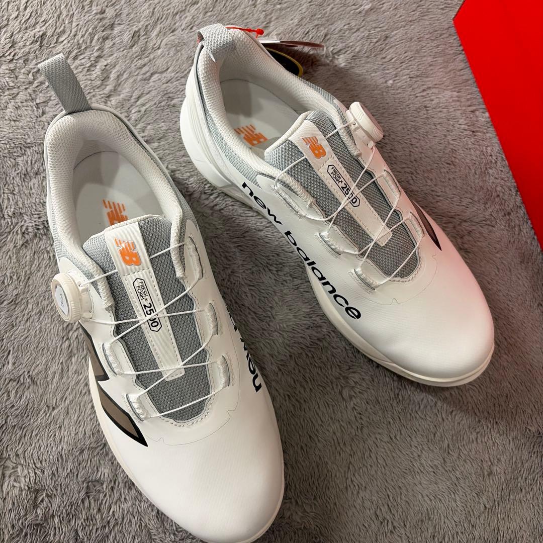 ニューバランスゴルフ X2500 v4 SL ボア Boa スパイクレス