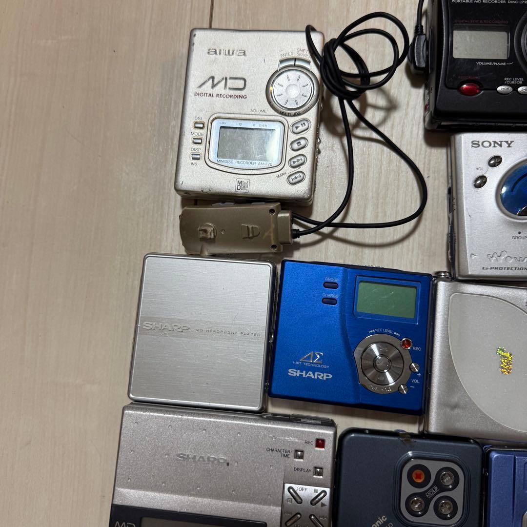 SONY MD WALKMAN 等　MD プレイヤー　まとめ売り