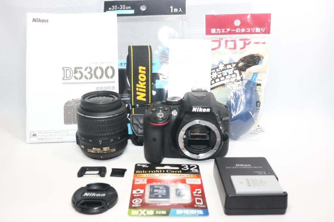 新品級⭐S回数434回⭐大人気 Nikon D5300 ⭐初心者キット⭐一眼レフ