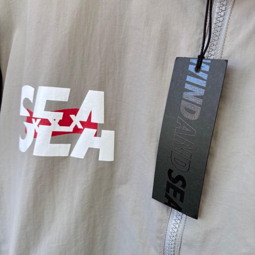 WIND AND SEA x GOD SELECTIONナイロンパーカー　グレー