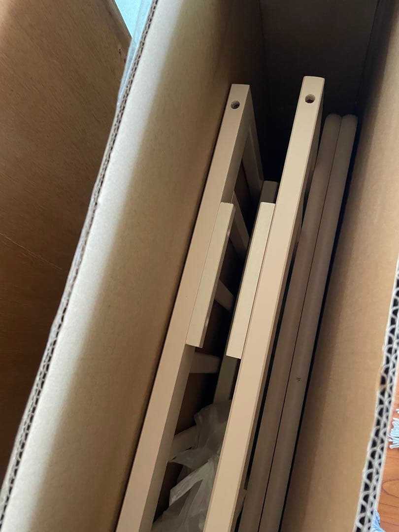 みはる KATOJI カトージ ベビーベッド プチバニラ 中古