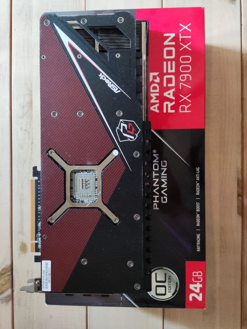グラフィックボード・グラボ・ビデオカード ASrock 7900XTX 24GB Phantom Gaming