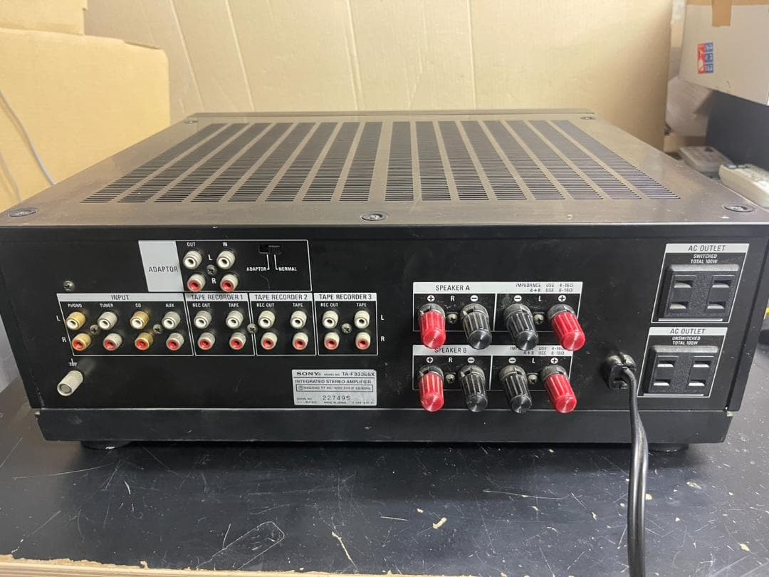 SONY TA-F333ESX プリメインアンプ