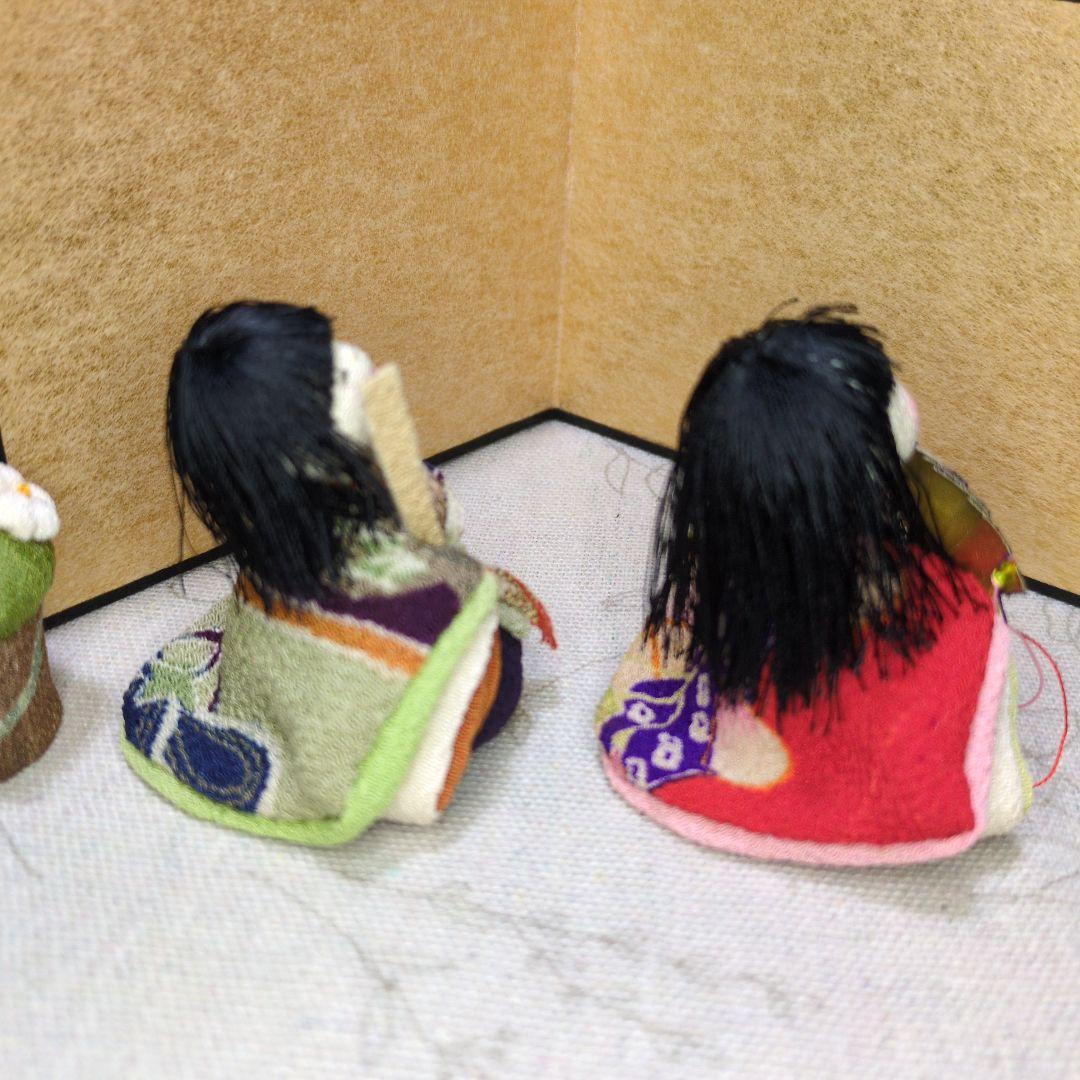 縮緬のお雛様　わらべ雛