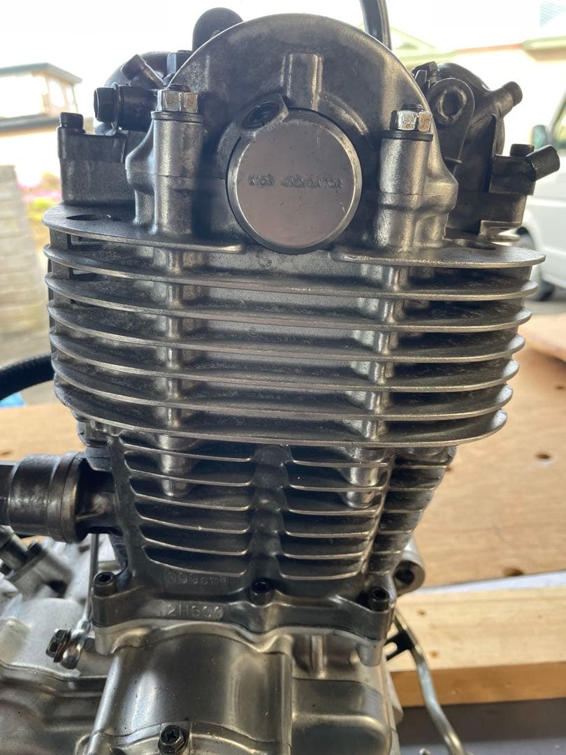 YAMAHA sr400 エンジン