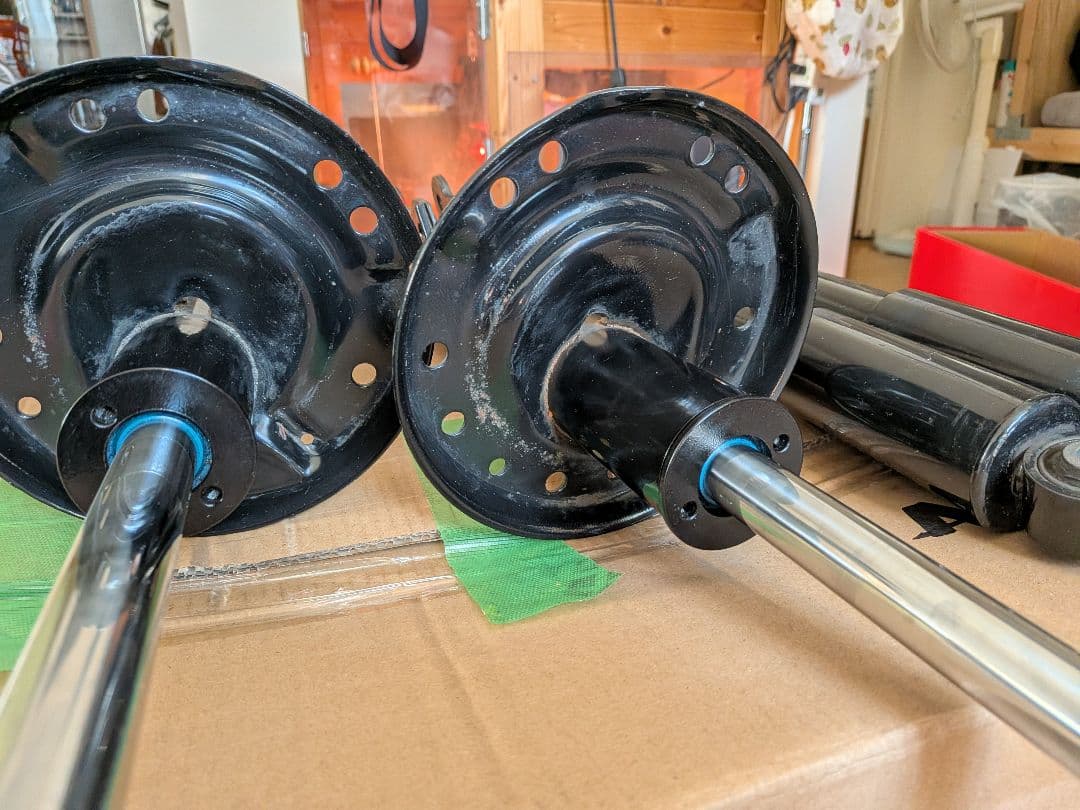 【値下げしました】アバルト abarth595 コンペ　KONI サスペンション