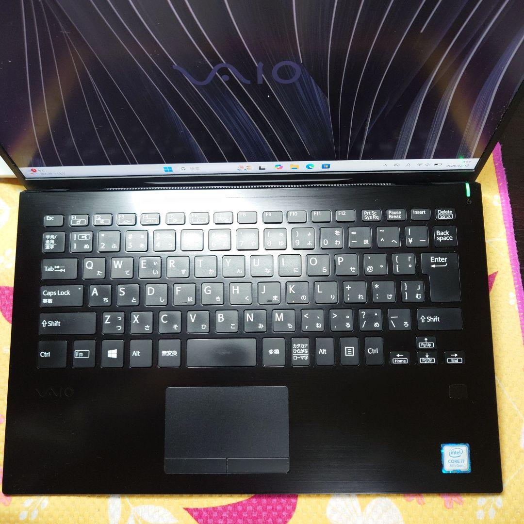SIMフリー！限定モデル！超高画質4K！VAIO SX14！ノートパソコン！i7