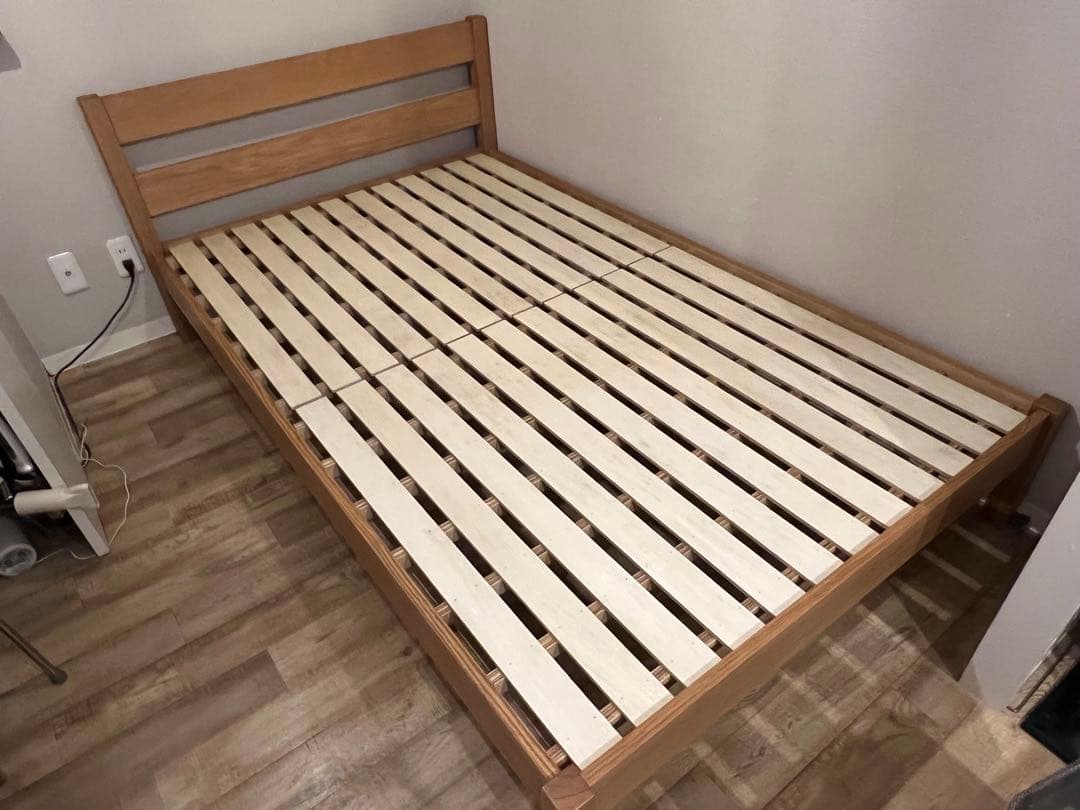 sorさま購入ページ　無印良品　木製ベットオーク材突板セミダブル