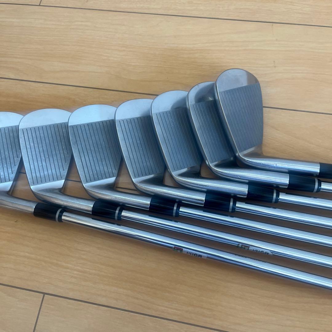 PRGR　アイアンセット スチールシャフト 4-PW