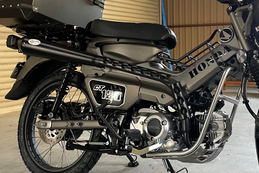 美品 Diablo 砲弾 マフラー K-SPEED ハンターカブ