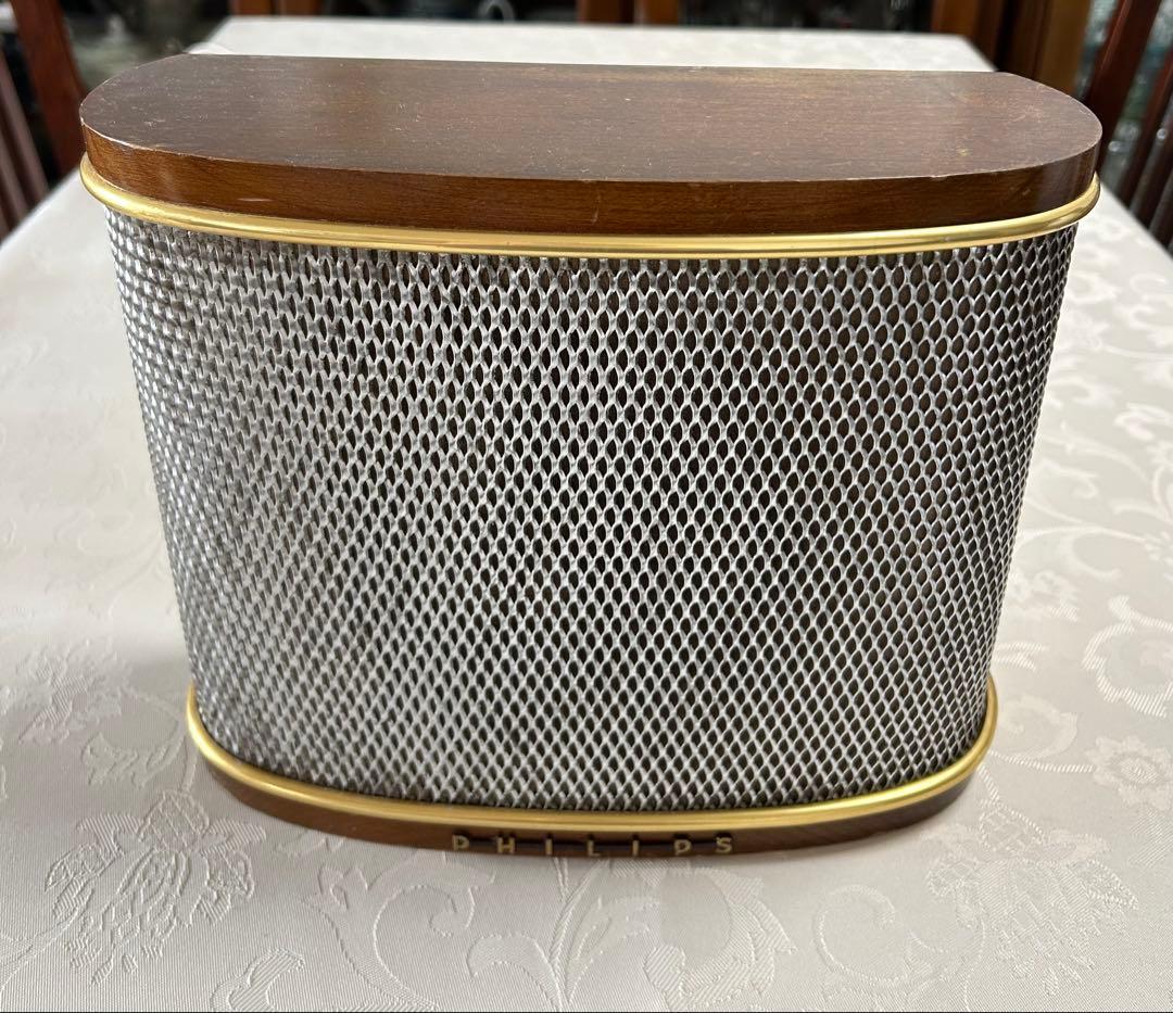 PHILIPSヴィンテージスピーカー ペア 金と銀の競演