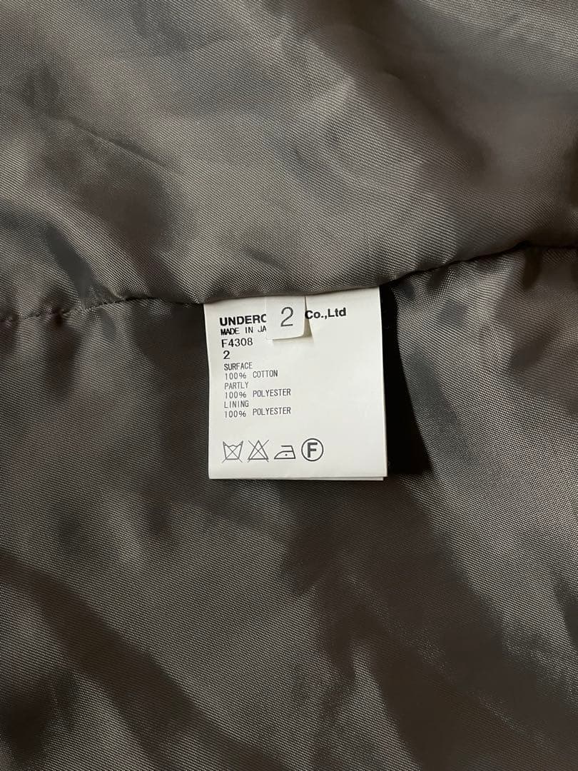 希少 UNDERCOVER LAYERED HOODED COAT JEDI