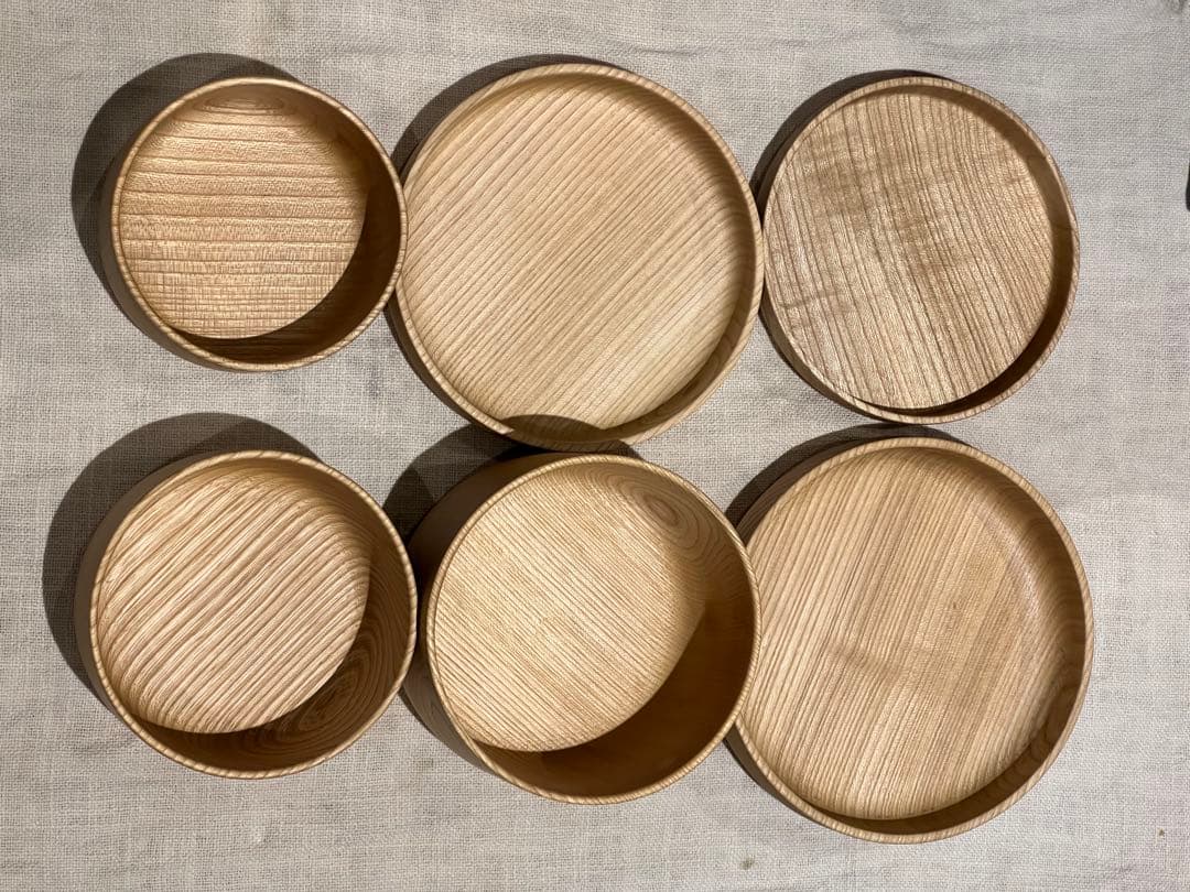 VIVAHDE 山のうつわ　6個セット