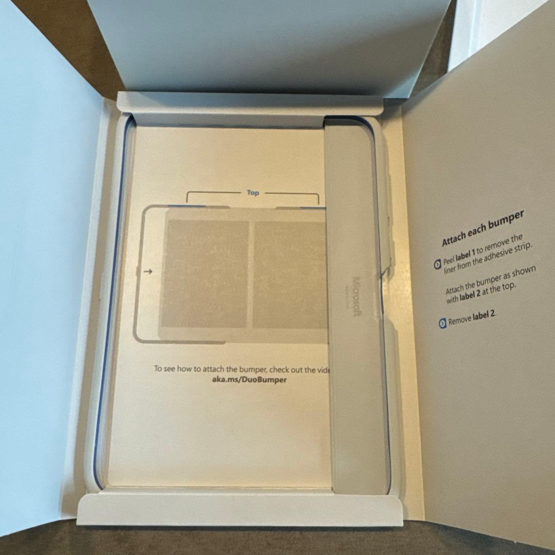 Microsoft Surface Duo バンパー マイクロソフト 美品