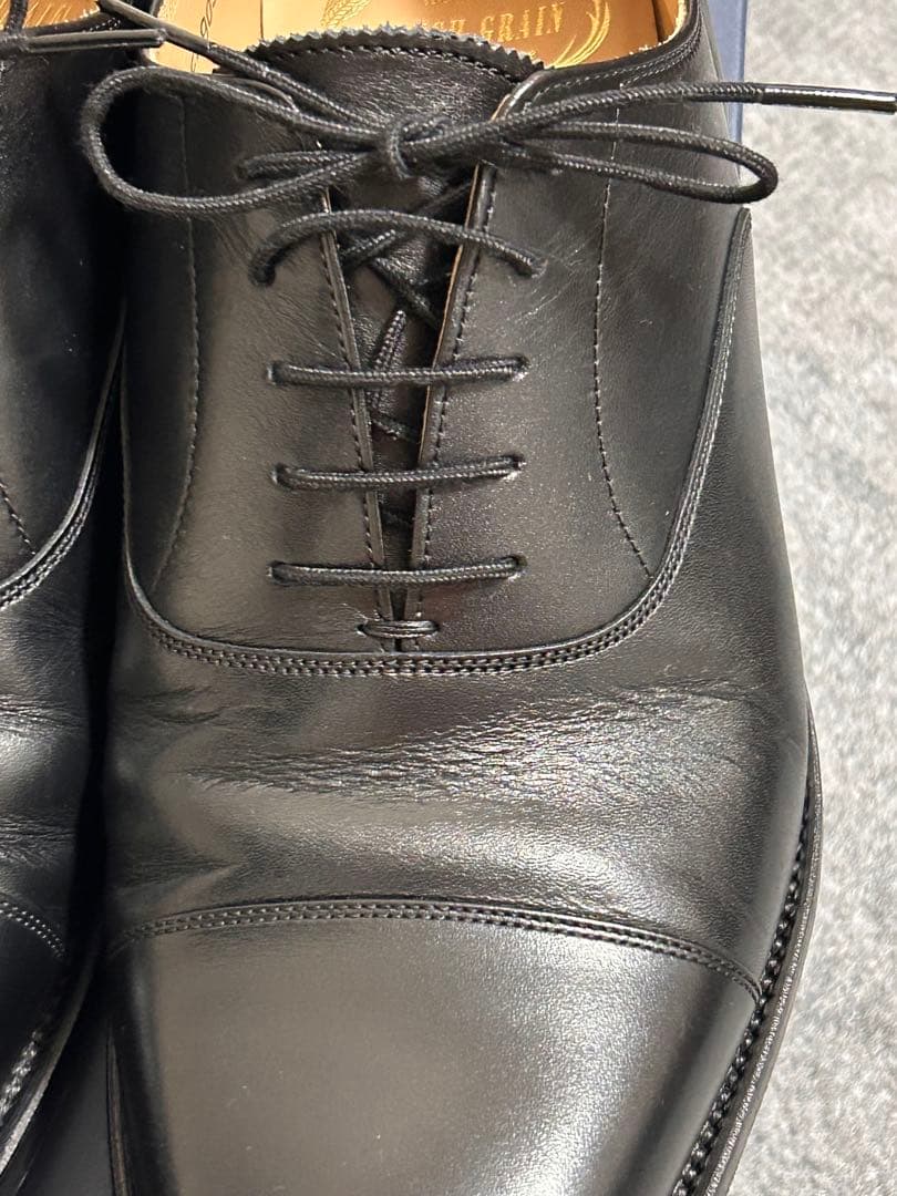 スコッチグレイン HIROKAWA ブラック ドレスシューズ