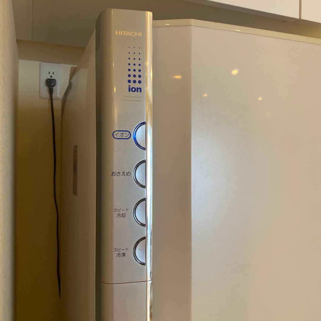 HITACHI 冷凍庫 ion機能 ホワイト