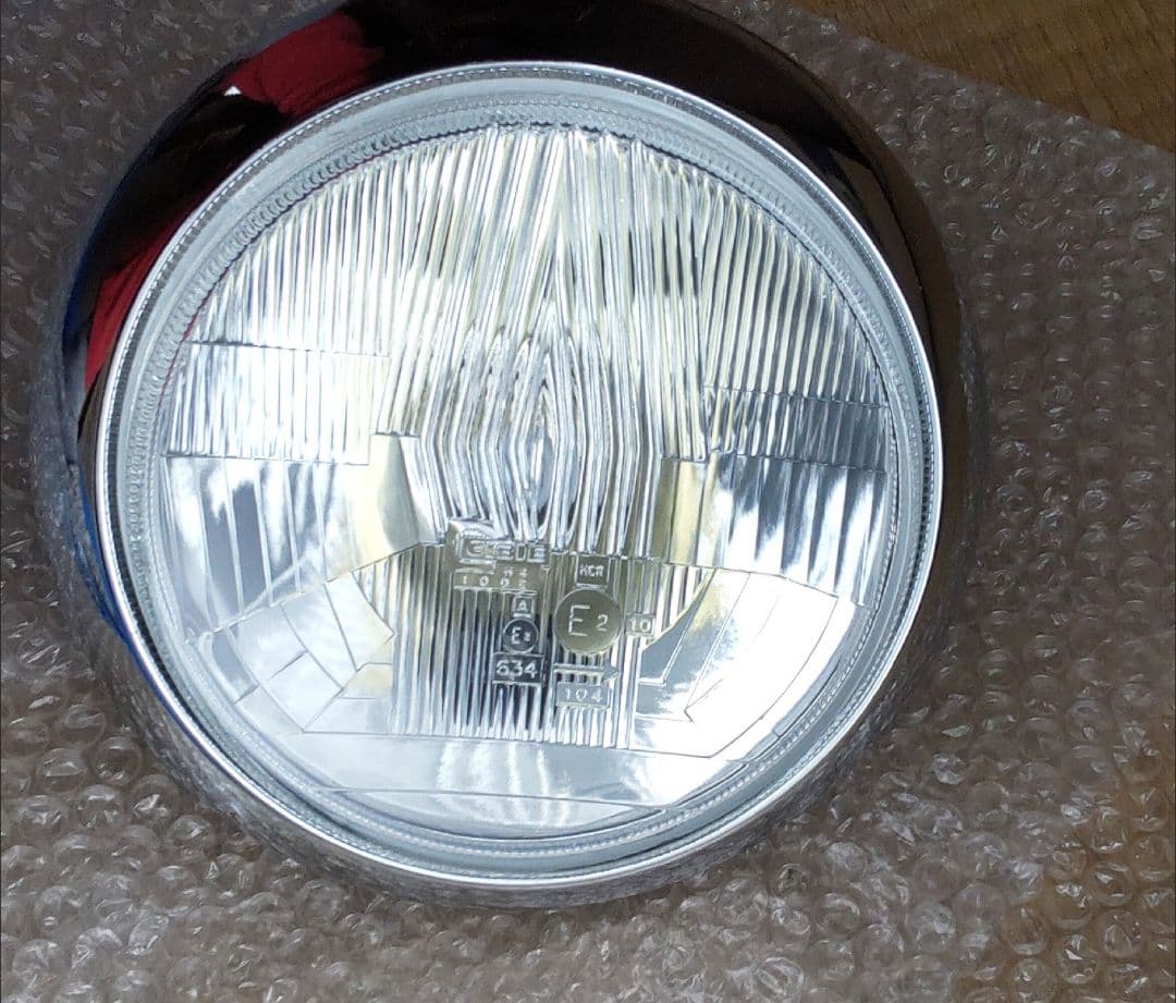 CIBIE バイク用 凹み ヘッドライト 162㍉ 旧車等に。