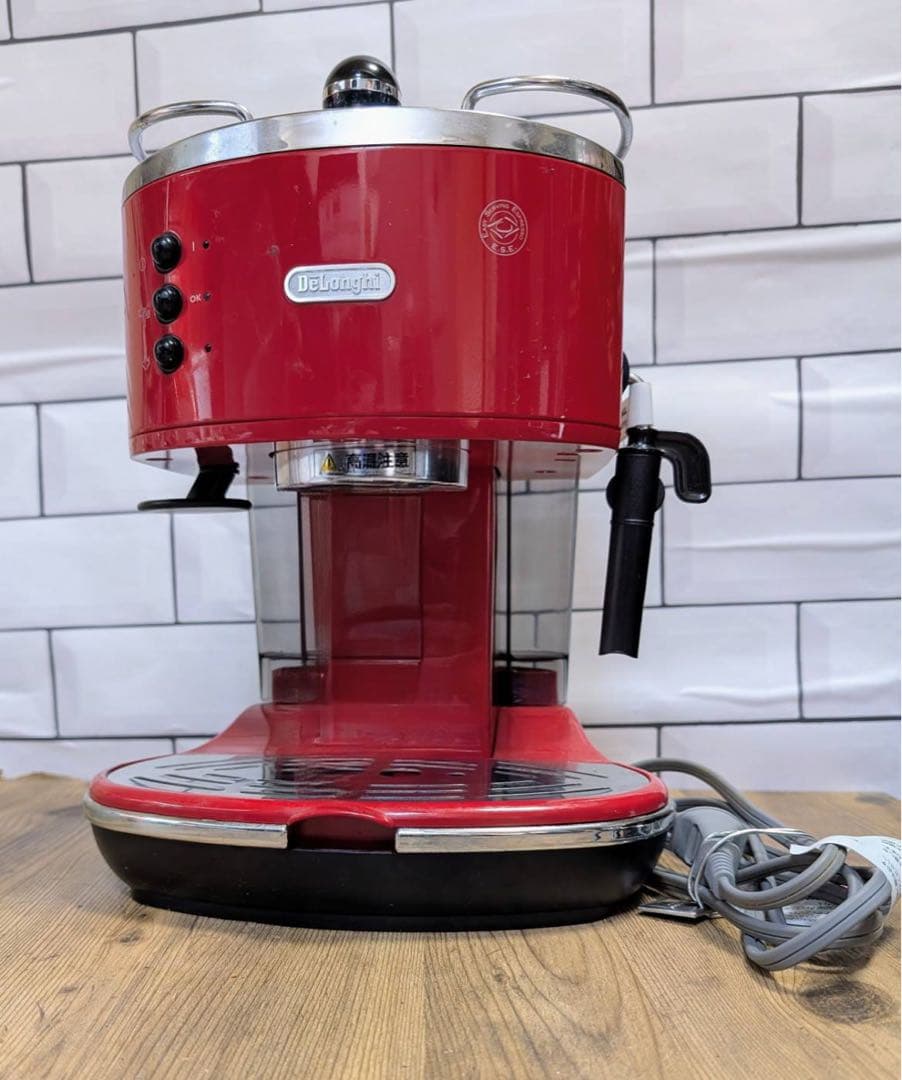 デロンギ エスプレッソ・カプチーノメーカー ECO310 アイコナレッド
