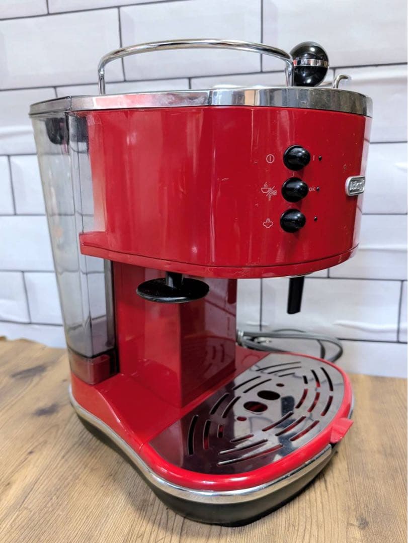 デロンギ エスプレッソ・カプチーノメーカー ECO310 アイコナレッド