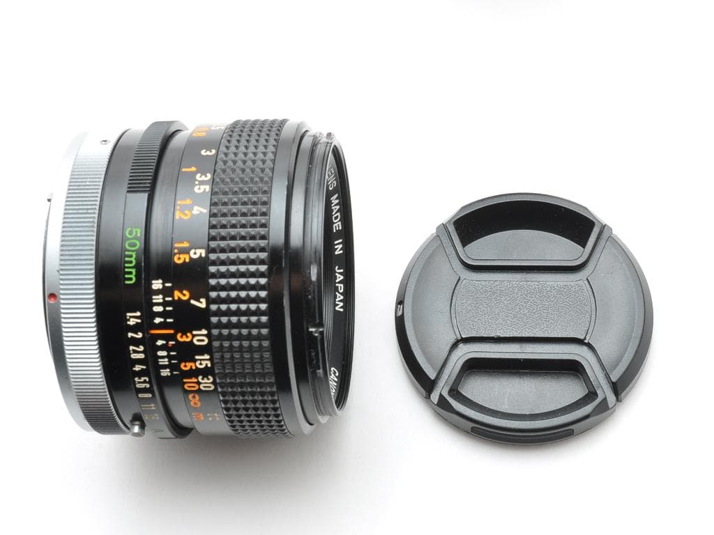 キヤノン Canon AE-1 FD 50mm f1.4 S.S.C. 動作確認