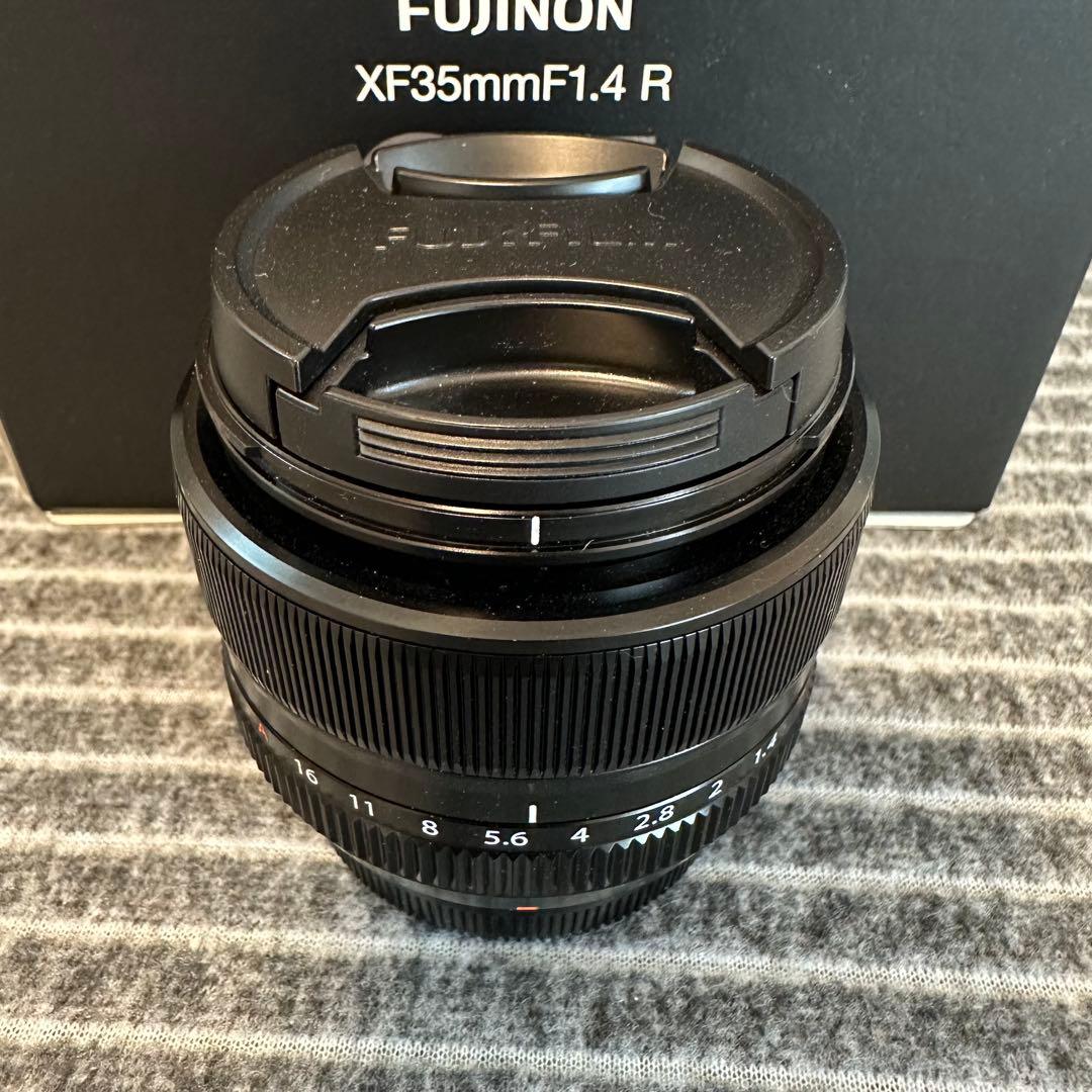 極上品　FUJIFILM XF 35mm F1.4 R レンズ　単焦点