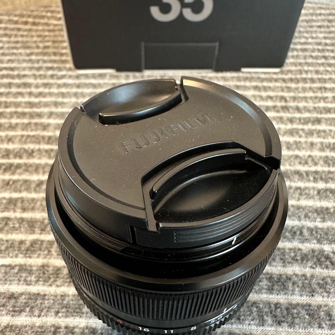 極上品　FUJIFILM XF 35mm F1.4 R レンズ　単焦点