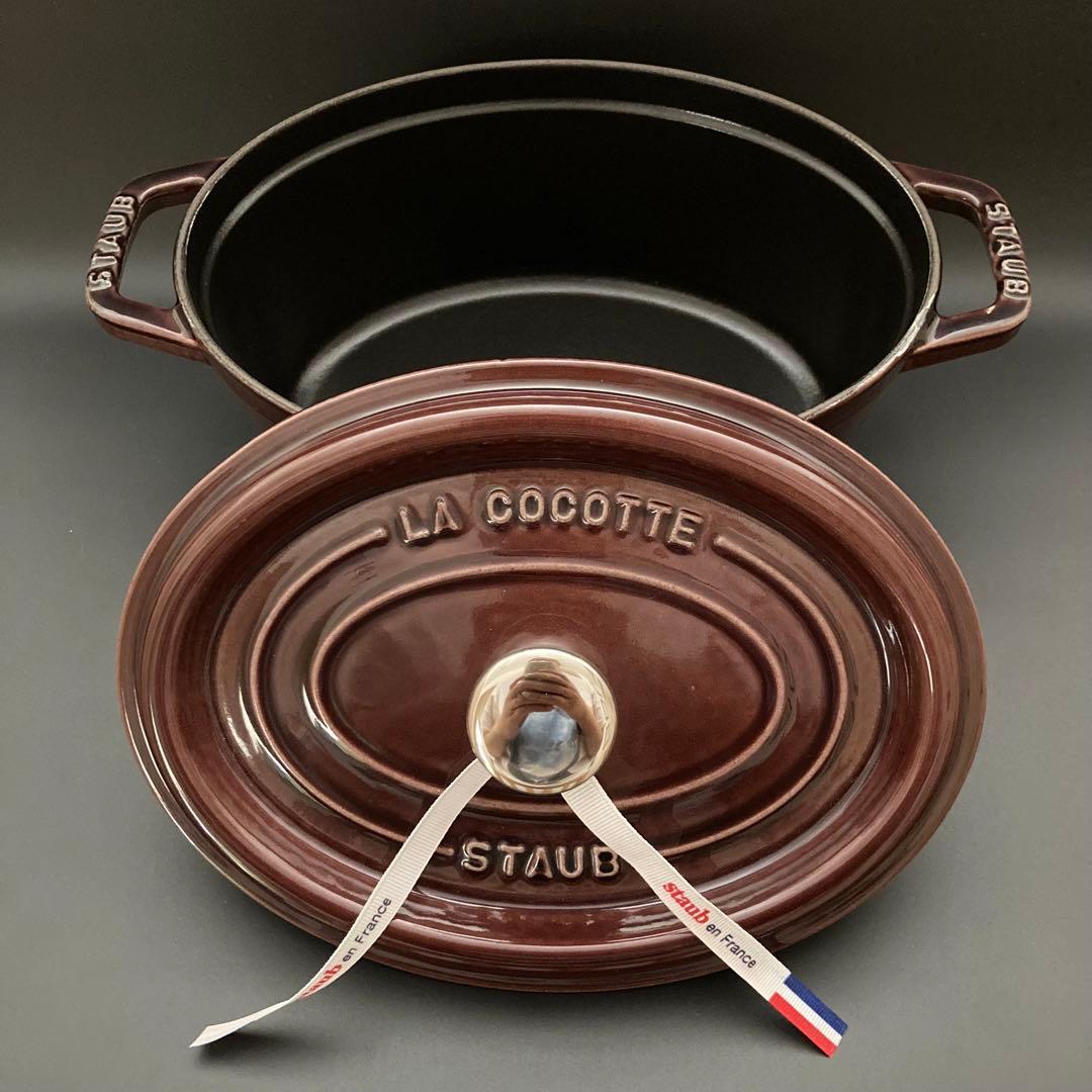 【１２】☆廃盤色☆ストウブ　ピコココット23cmオーバル