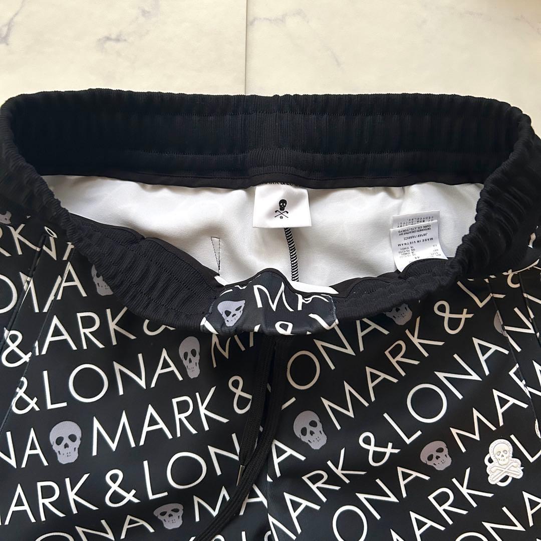 マークアンドロナ セットアップ 2024年モデル 総柄 パーカージョガーパンツ