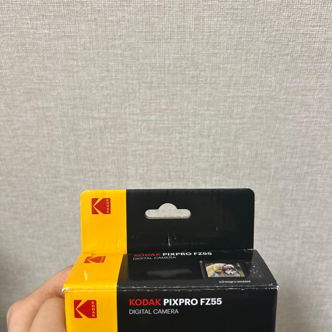 Kodak PIXPRO FZ55 デジタルカメラ SDカード付き ブラック