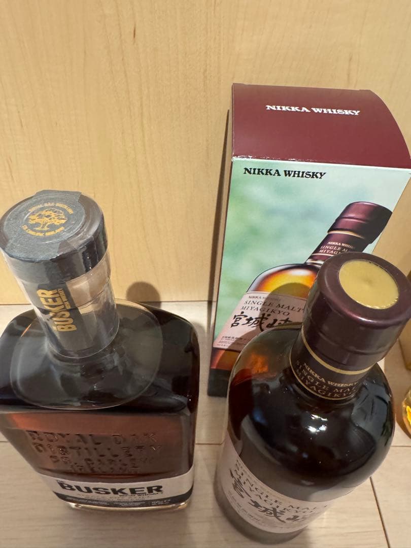 バスカーシングルポットスチル　限定 & 宮城峡 セット