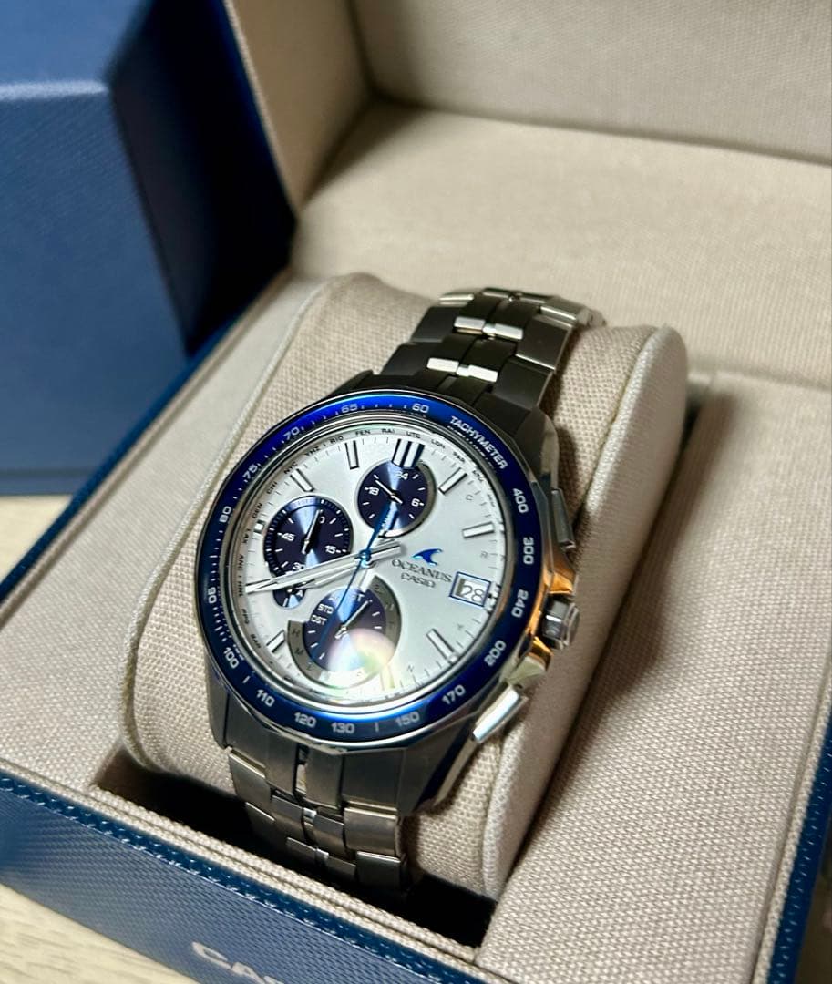 【新品同様・保証付】OCEANUS MANTA OCW-S7000D-7AJF