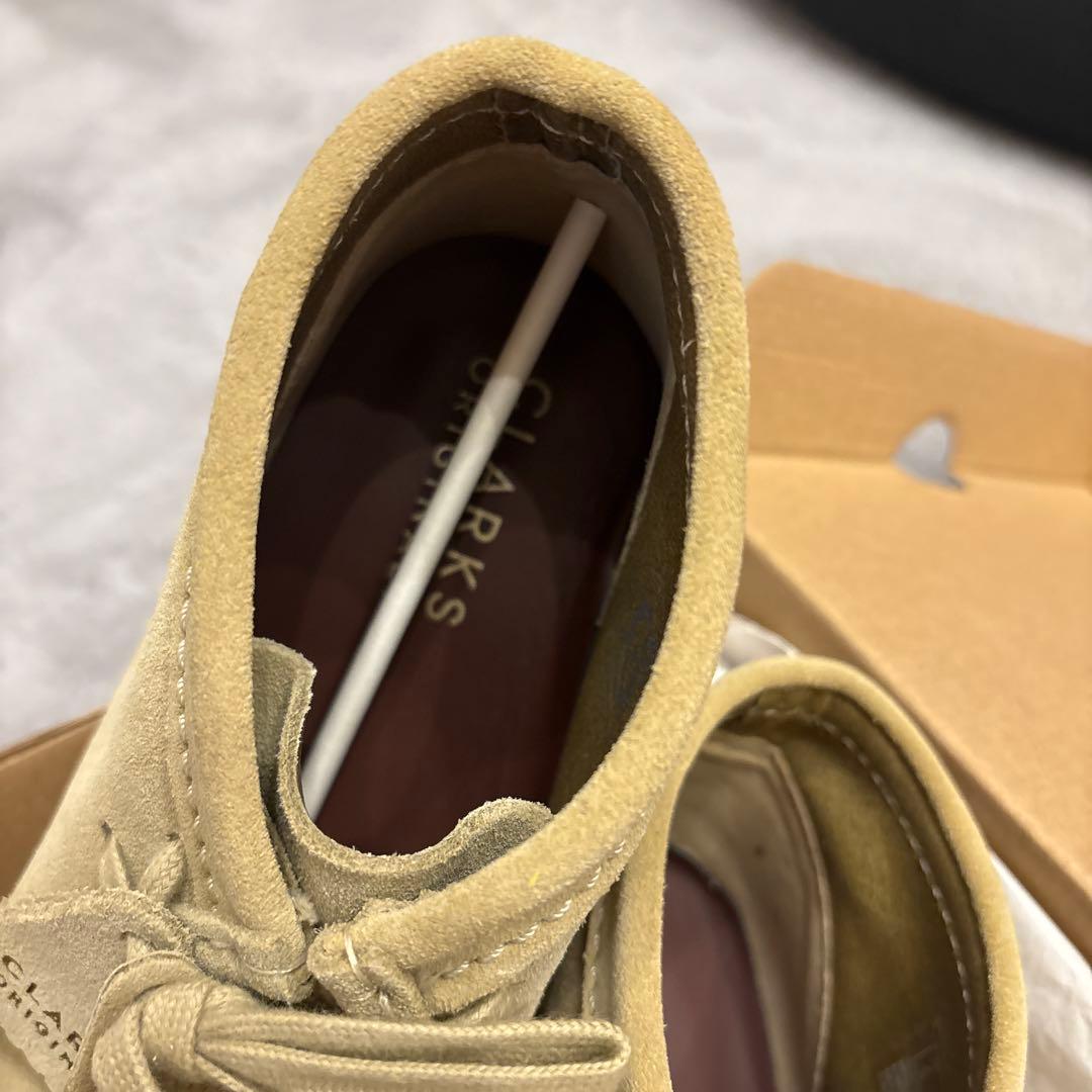 CLARKS Wallabee ベージュ 26cm