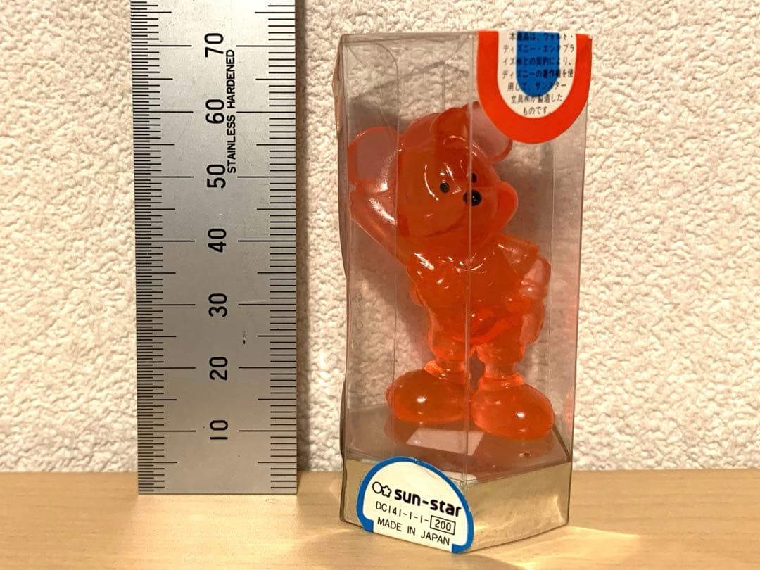 昭和レトロ　消しゴム　ミッキー　ミニー　ドナルド　グフィー　サンスター