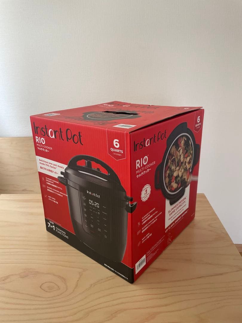 Instant Pot 電気圧力鍋 黒 5.7 L