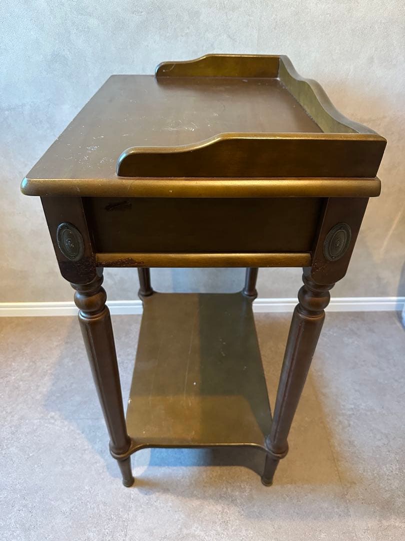 アンティーク コンソールテーブル サイドテーブル 電話台 茨城県 引取歓迎