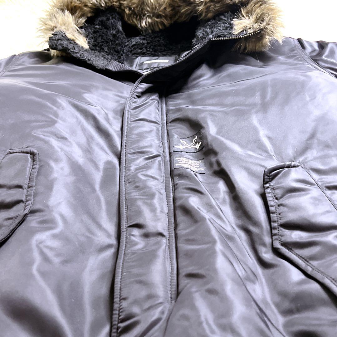 NEIGHBORHOOD N-3B 中綿 フライトジャケット L 黒　アーカイブ